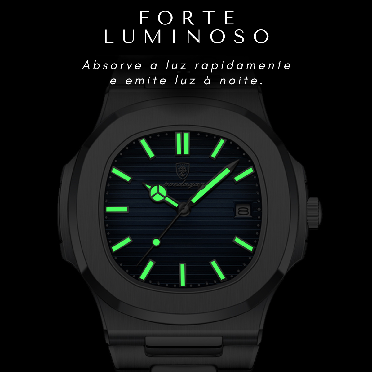 Relógio Masculino Patek Nautilus Poedagar