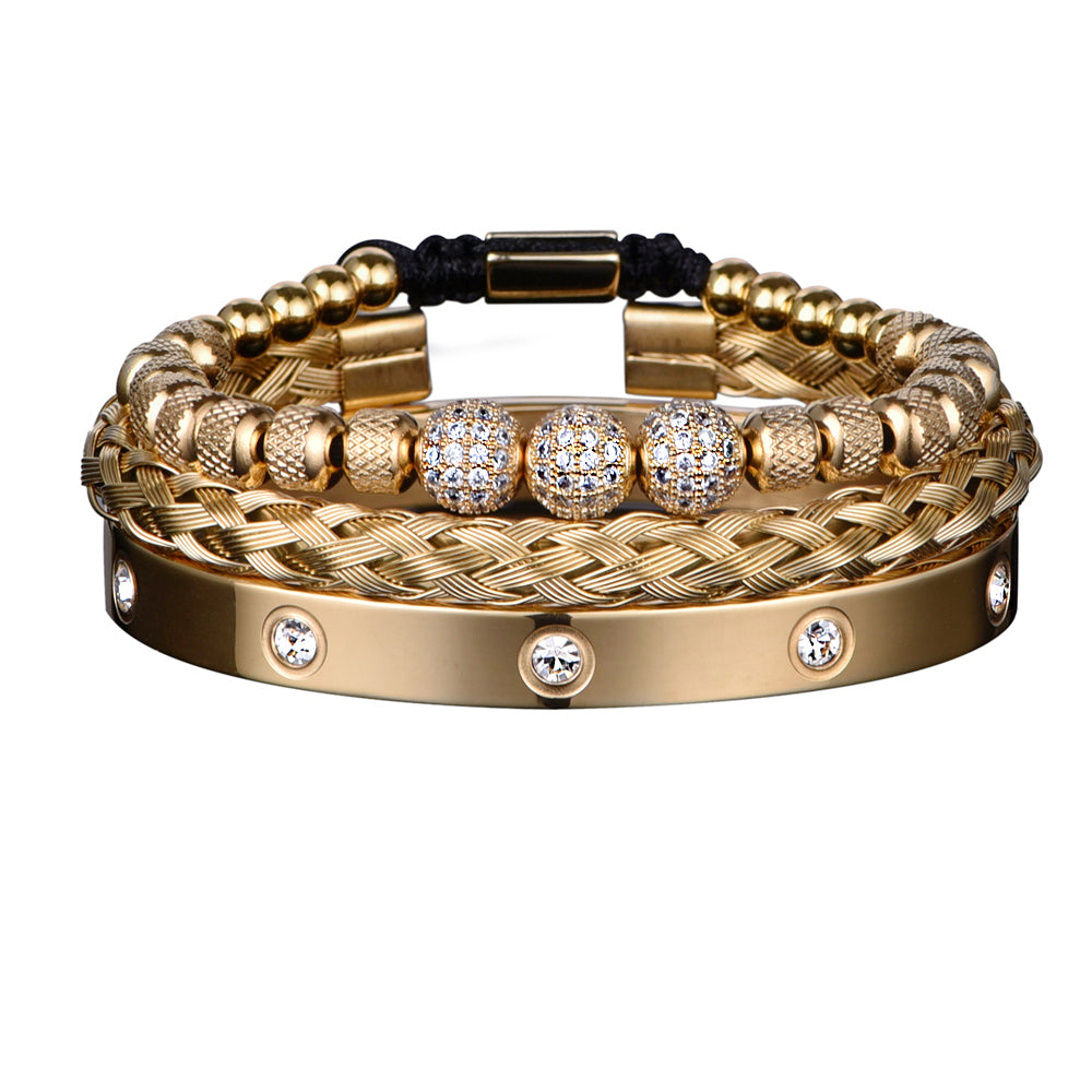 Pulseira 3 em 1 Luxury Royal