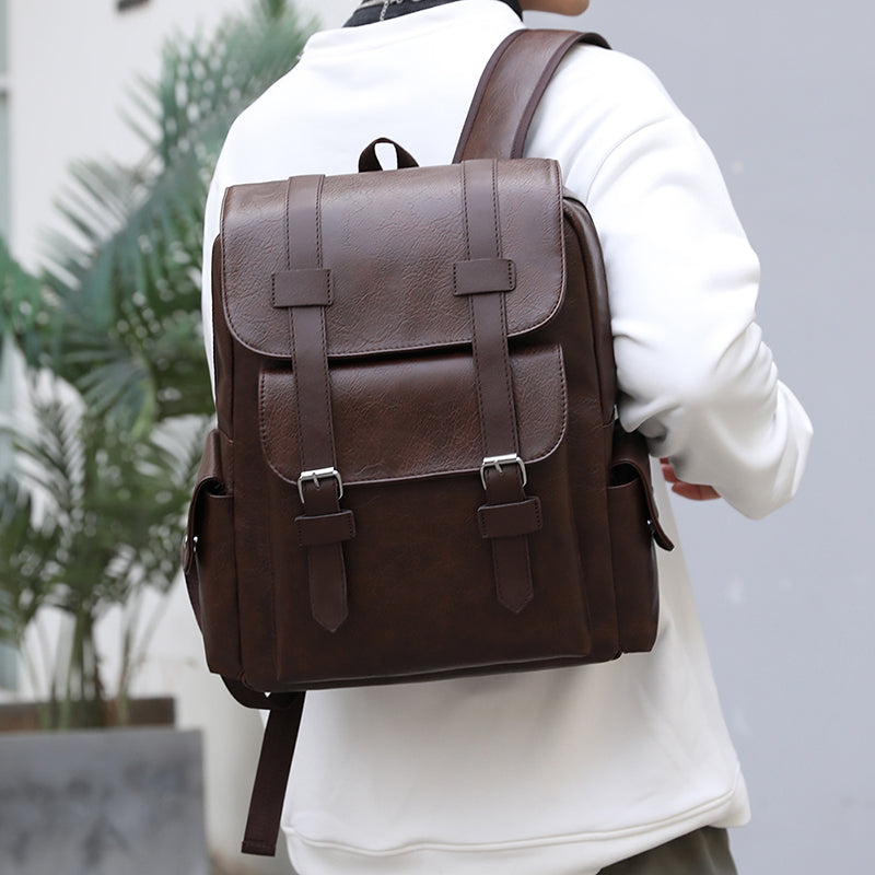 Mochila de Couro Executive Vintage