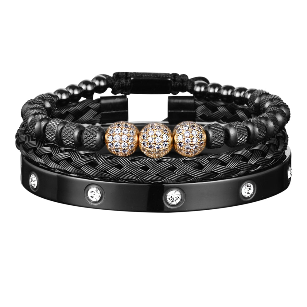 Pulseira 3 em 1 Luxury Royal