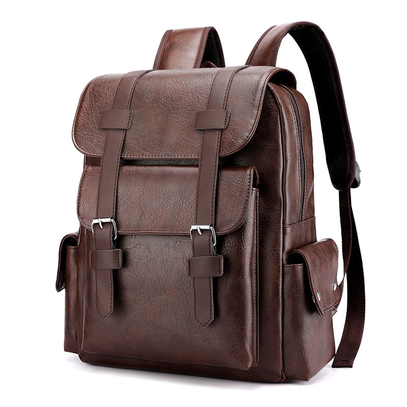 Mochila de Couro Executive Vintage