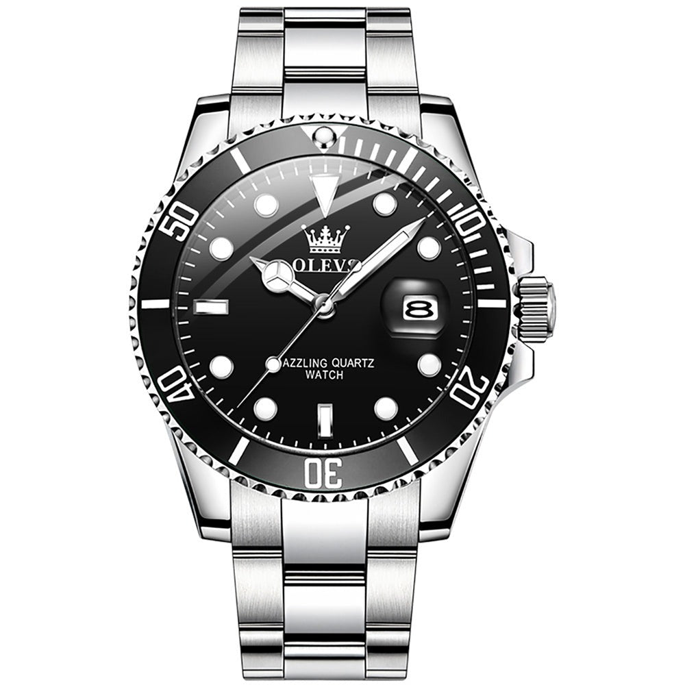 Relógio Masculino Submariner Date Olevs